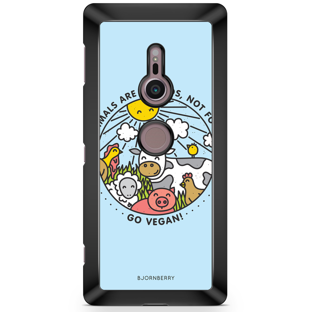 Sony Xperia XZ2 Skal - Friends, Not Food