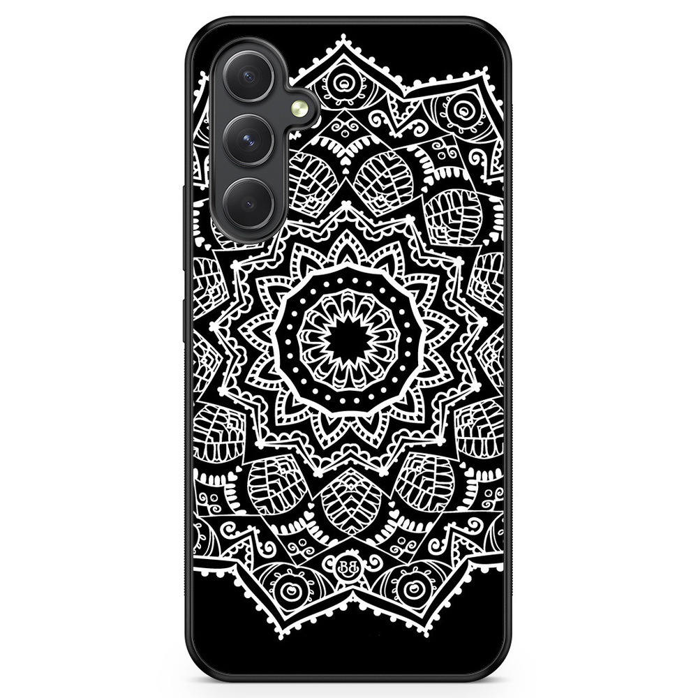 Samsung Galaxy A54 5G Case - White Mandala
