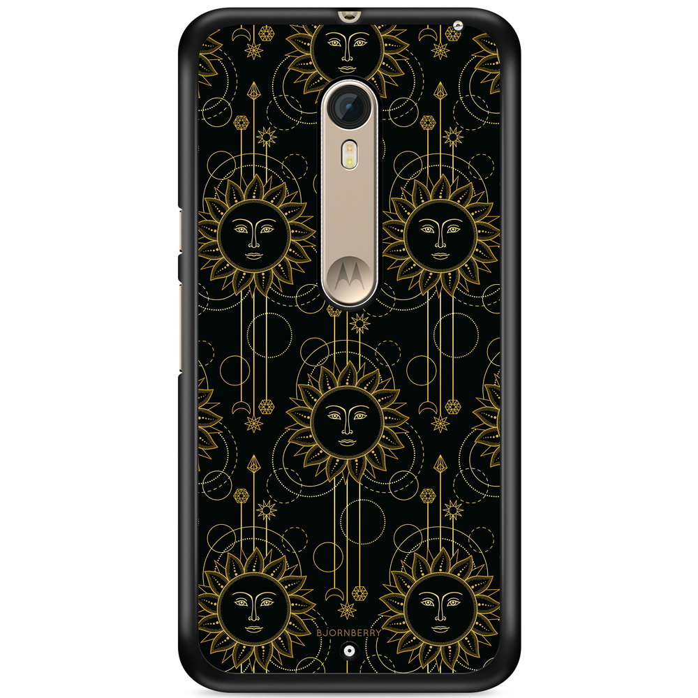 Moto X Style Case - Gold Suns