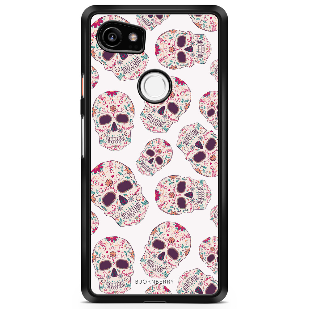 Google Pixel 2 XL Case - Calavera Skulls