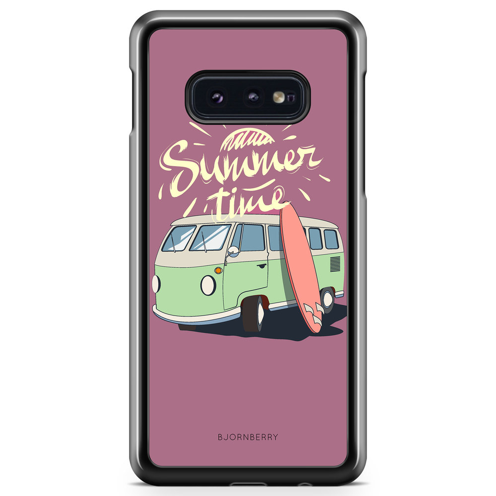 Samsung Galaxy S10e Case - Summer Van (Pink)