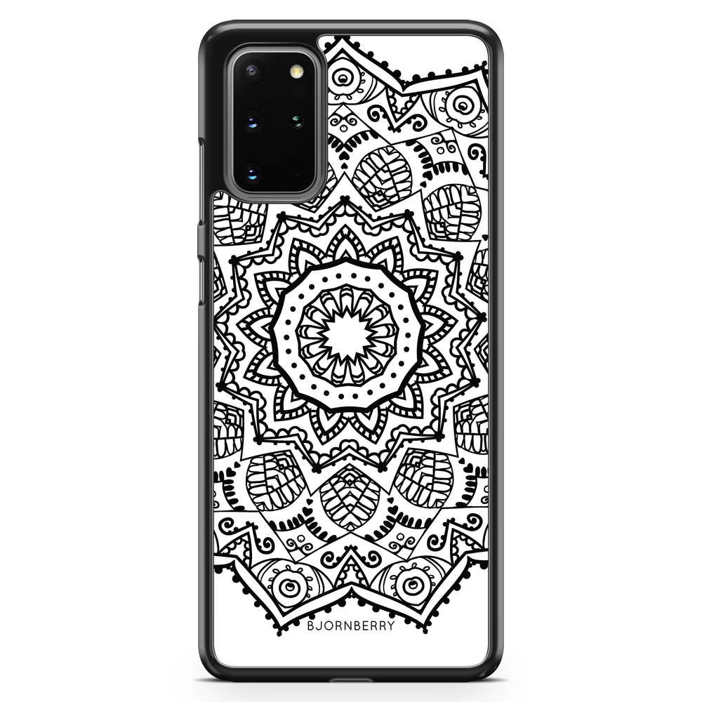 Samsung Galaxy S20 Plus Case - Black Mandala