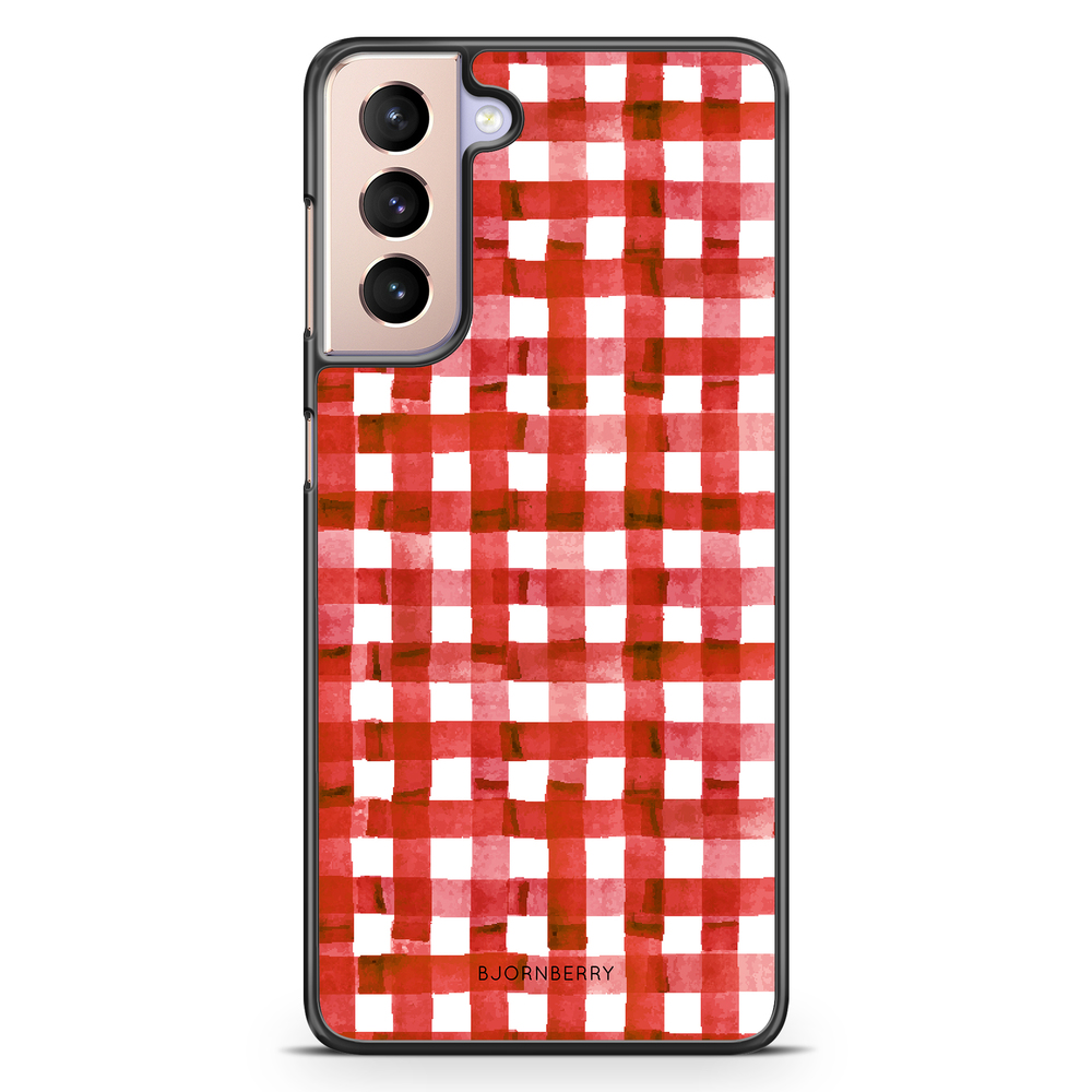 Samsung Galaxy S21 Case - Red Stripes