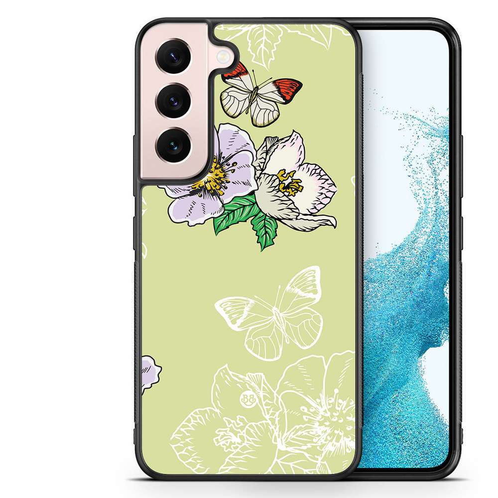 Samsung Galaxy S22 5G Case - Butterfly Flower