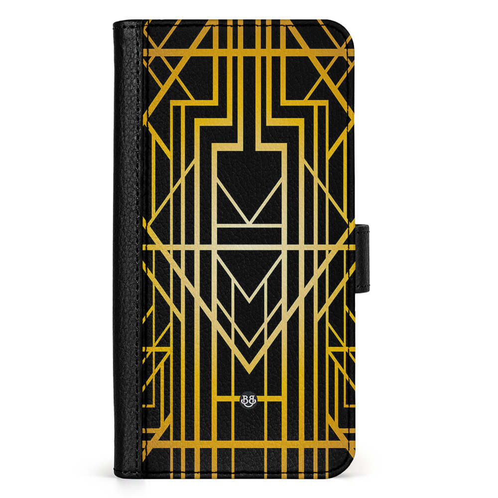 Xiaomi Redmi Note 12 Pro 5G Wallet Case - Golden pattern