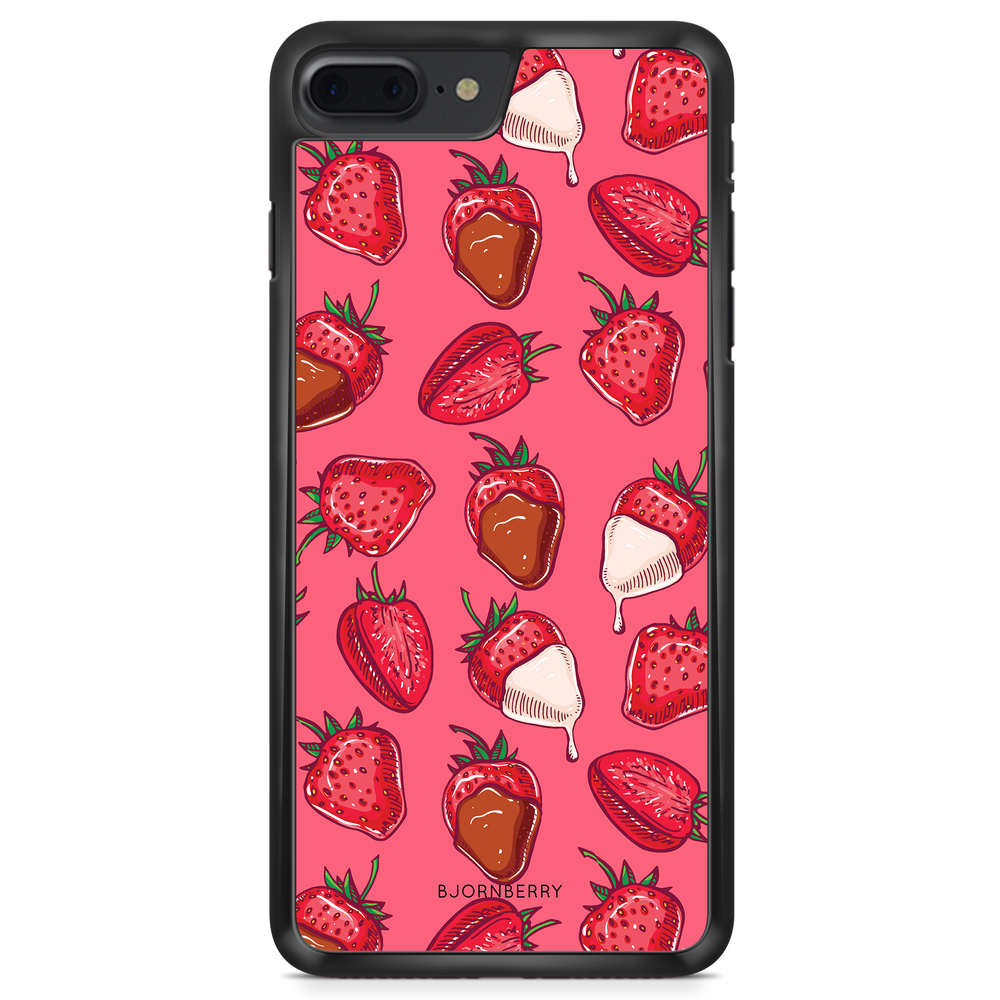 iPhone 8 Plus Case - Strawberry Chocolate