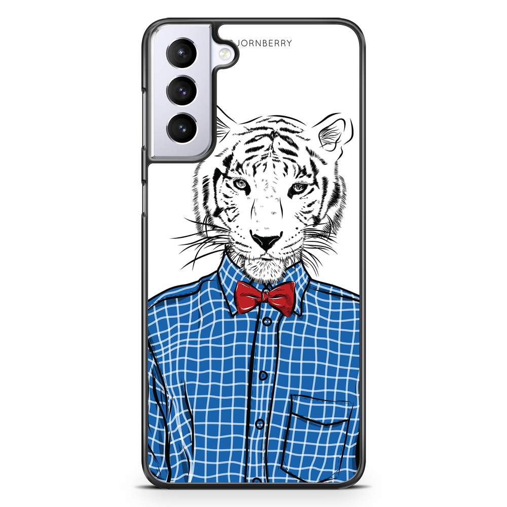 Samsung Galaxy S21 Plus Case - Hipster Tiger