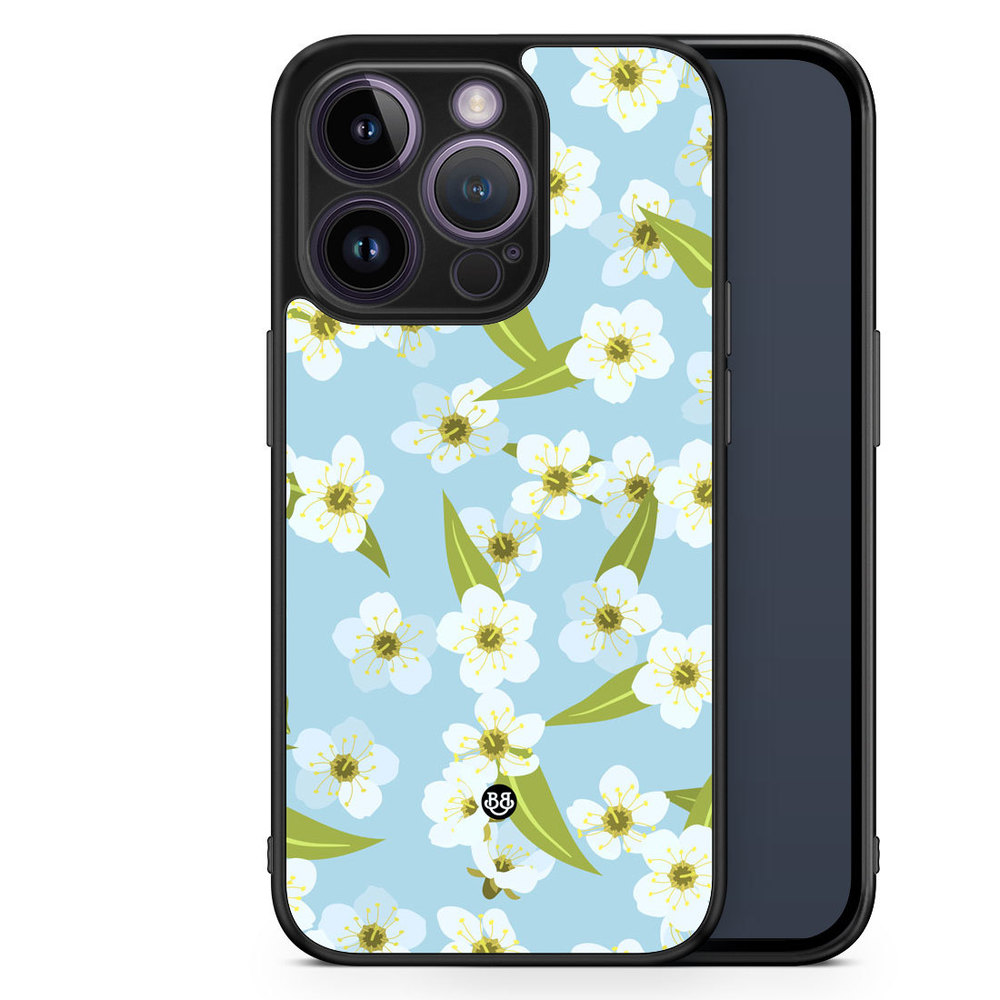 iPhone 14 Pro Case - SUMMER GARDEN - Blossom Sky