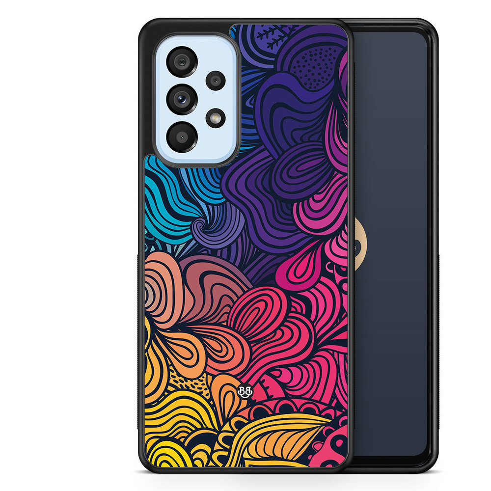 Samsung Galaxy A53 5G Case - Retro Flowers