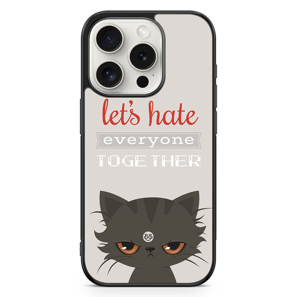 iPhone 15 Pro Case - Angry Cat