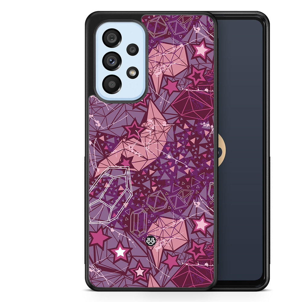 Samsung Galaxy A53 5G Case - Purple Stars