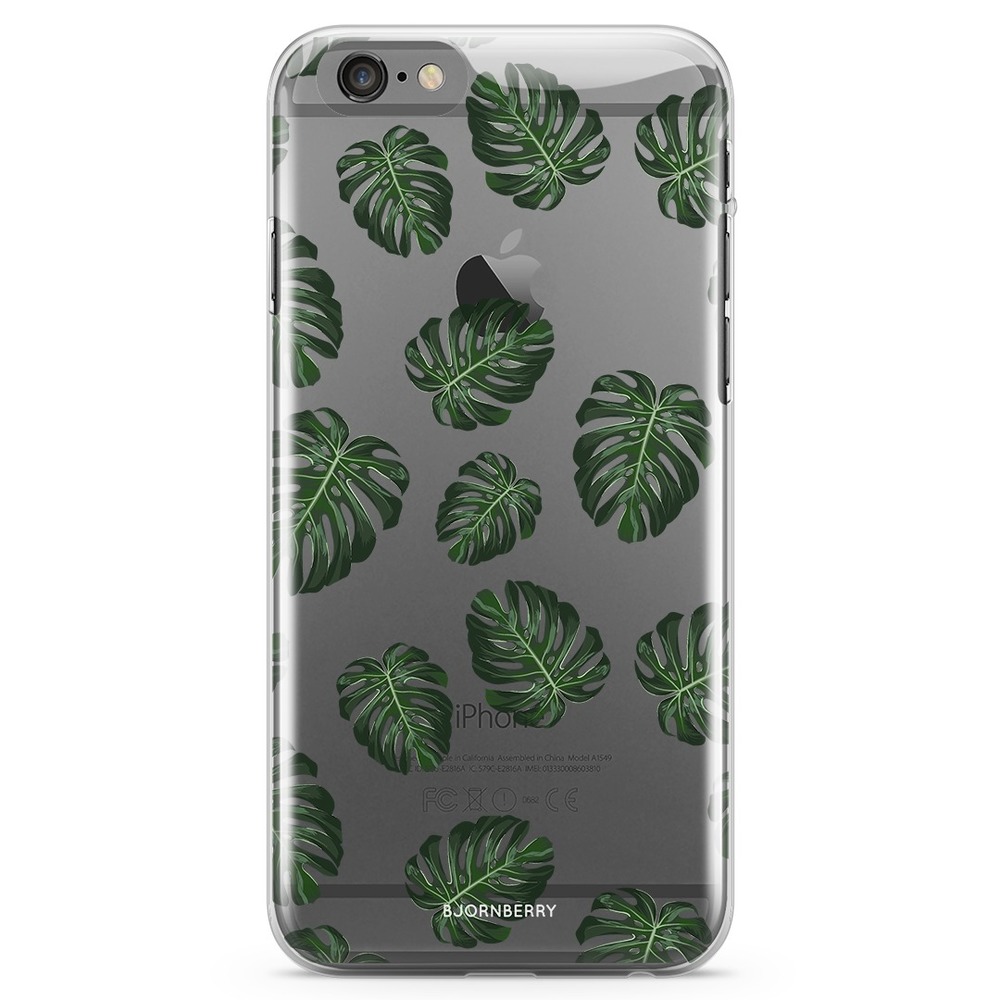 iPhone 6/6s TPU Case - Monstera Pattern