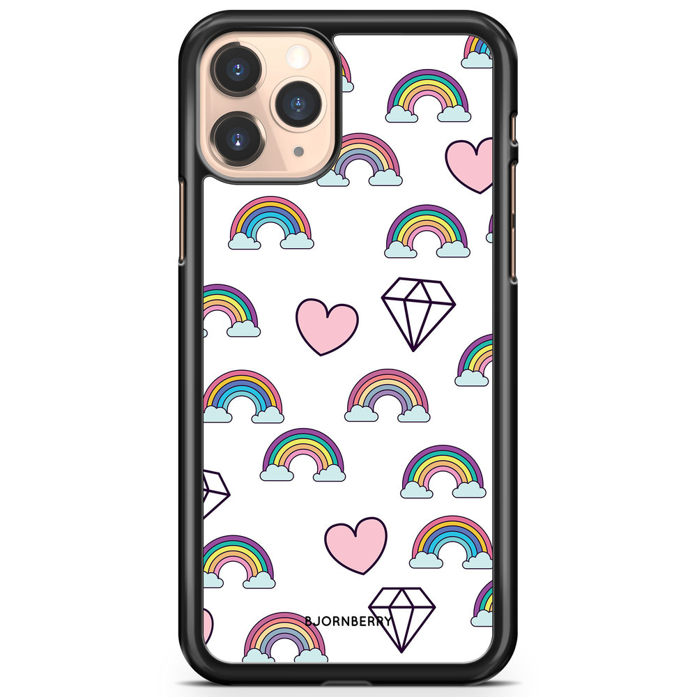 iPhone 11 Pro Case - Rainbows & Diamonds