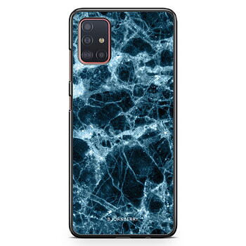 Samsung Galaxy A51 Skal - Blå Marmor