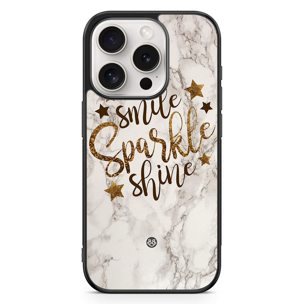 iPhone 15 Pro Case - Smile,Sparkle,Shine