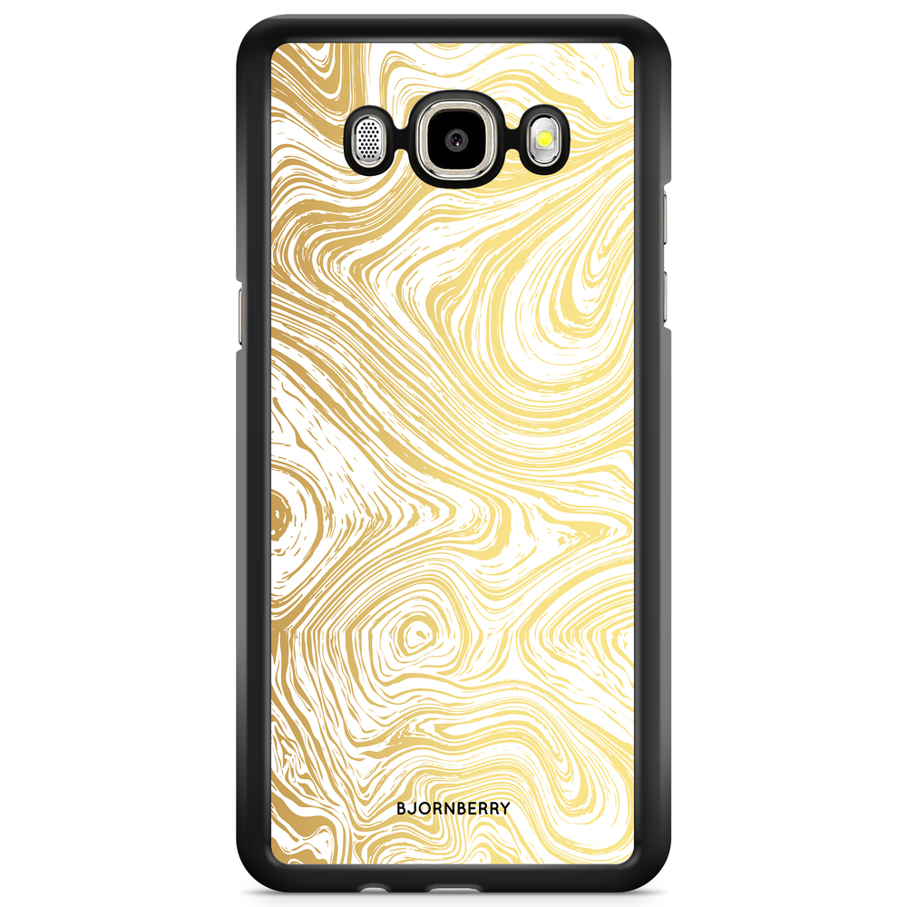 Samsung Galaxy J5 (2015) Case - Gold Marble