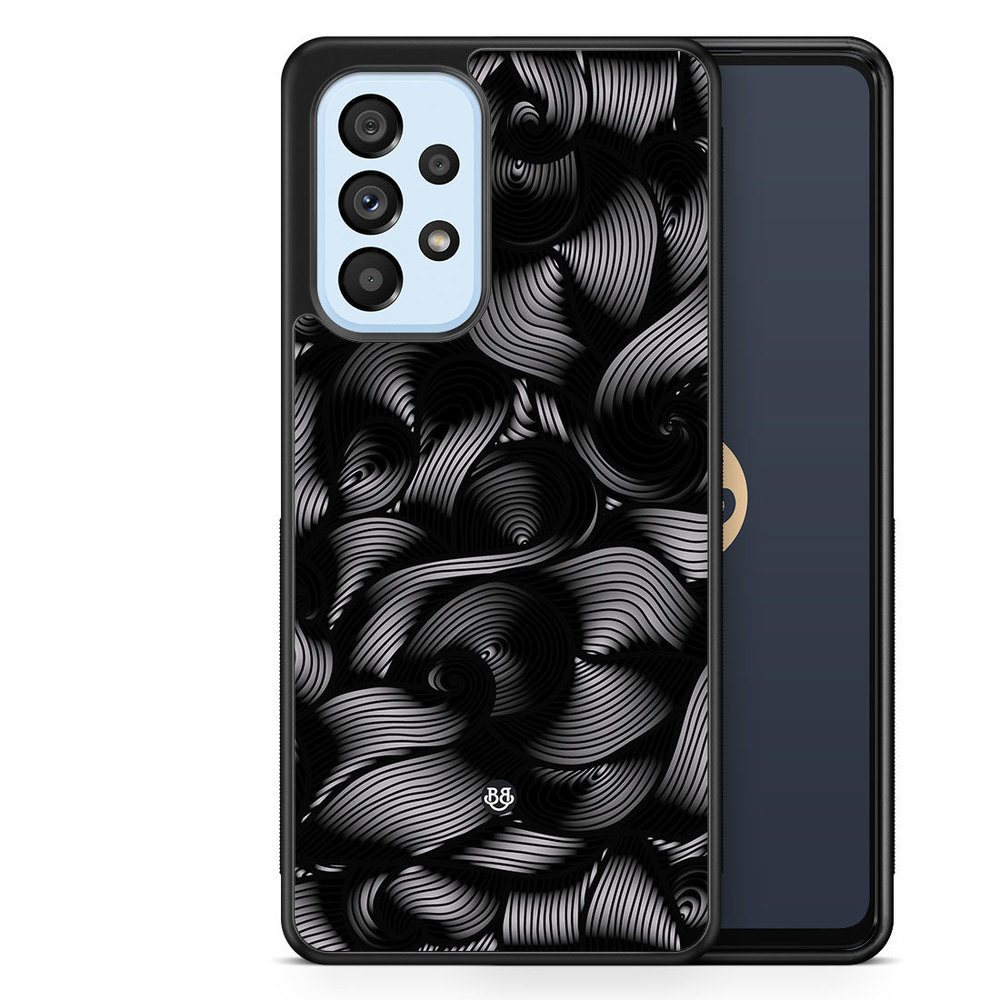 Samsung Galaxy A53 5G Case - Black Waves