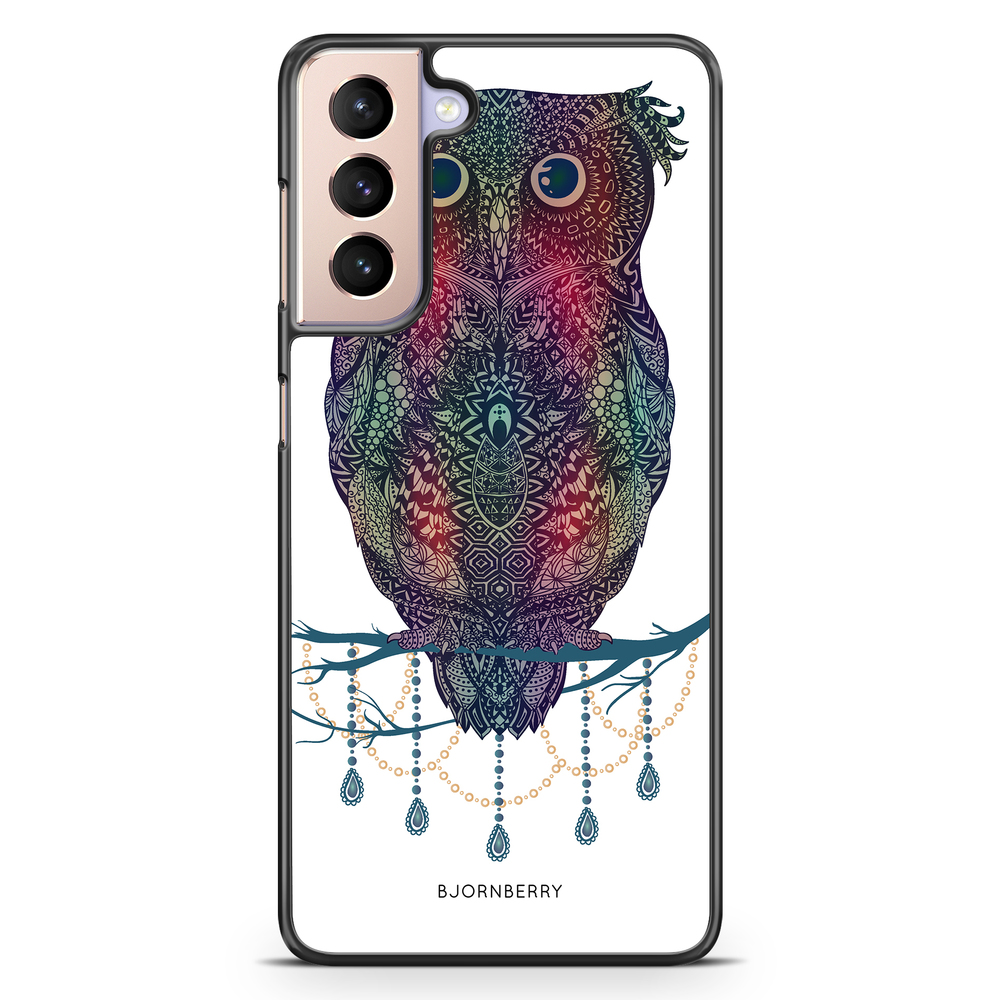 Samsung Galaxy S21 Case - Mandala Owl