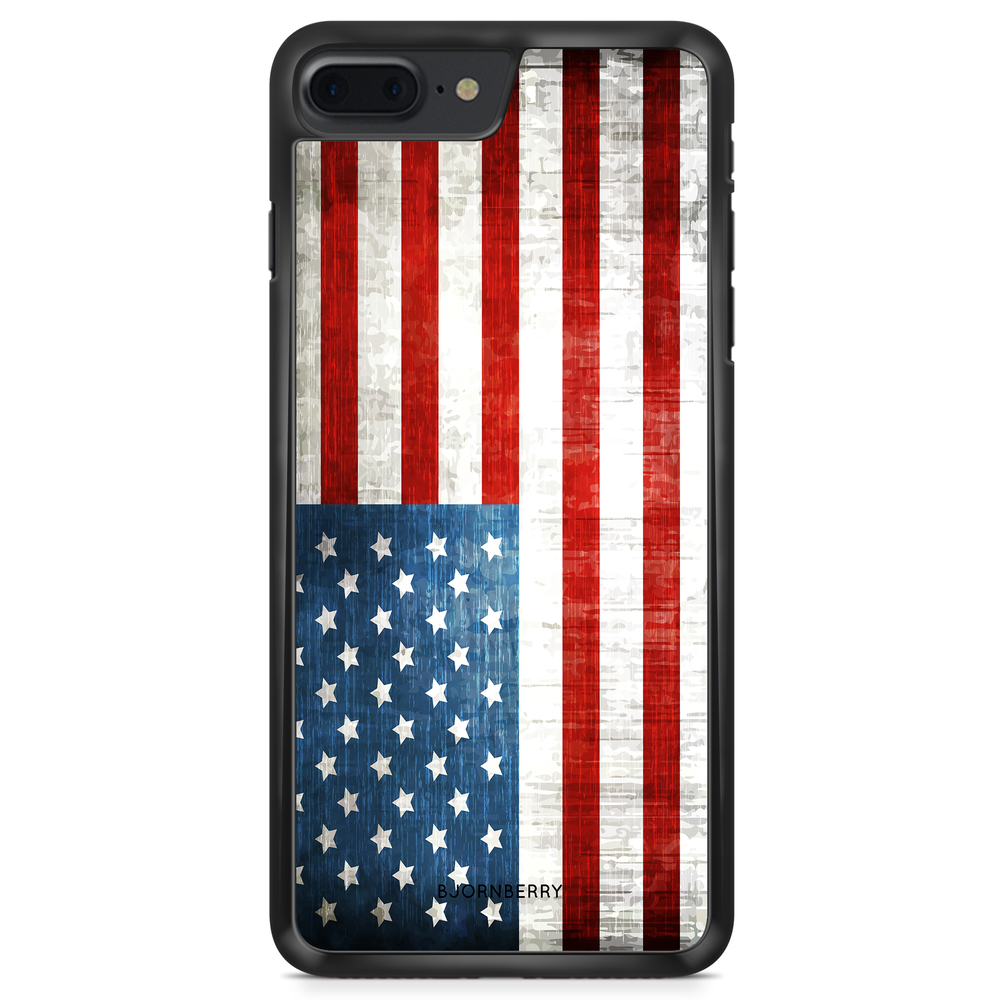 iPhone 8 Plus Case - USA Flag