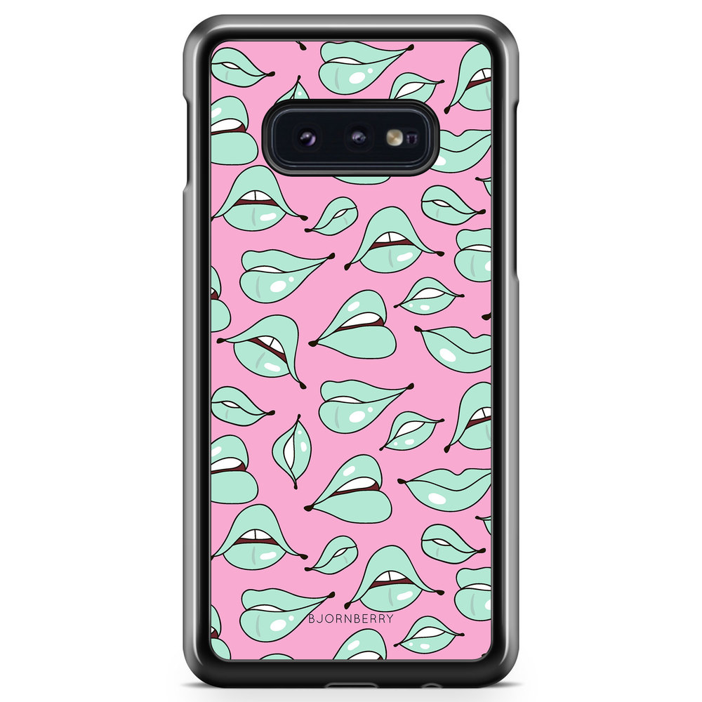 Samsung Galaxy S10e Case - Green Lips