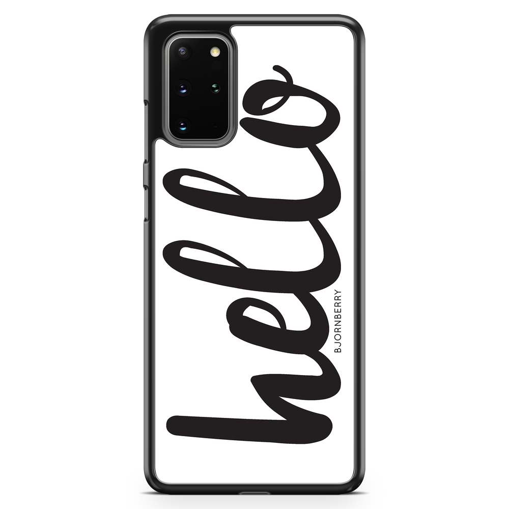 Samsung Galaxy S20 Plus Case - Hello Black