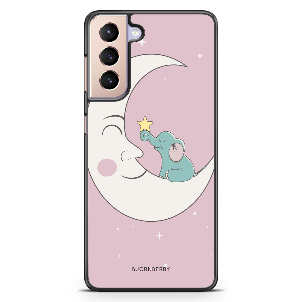 Samsung Galaxy S21 Case - Elephant Moon