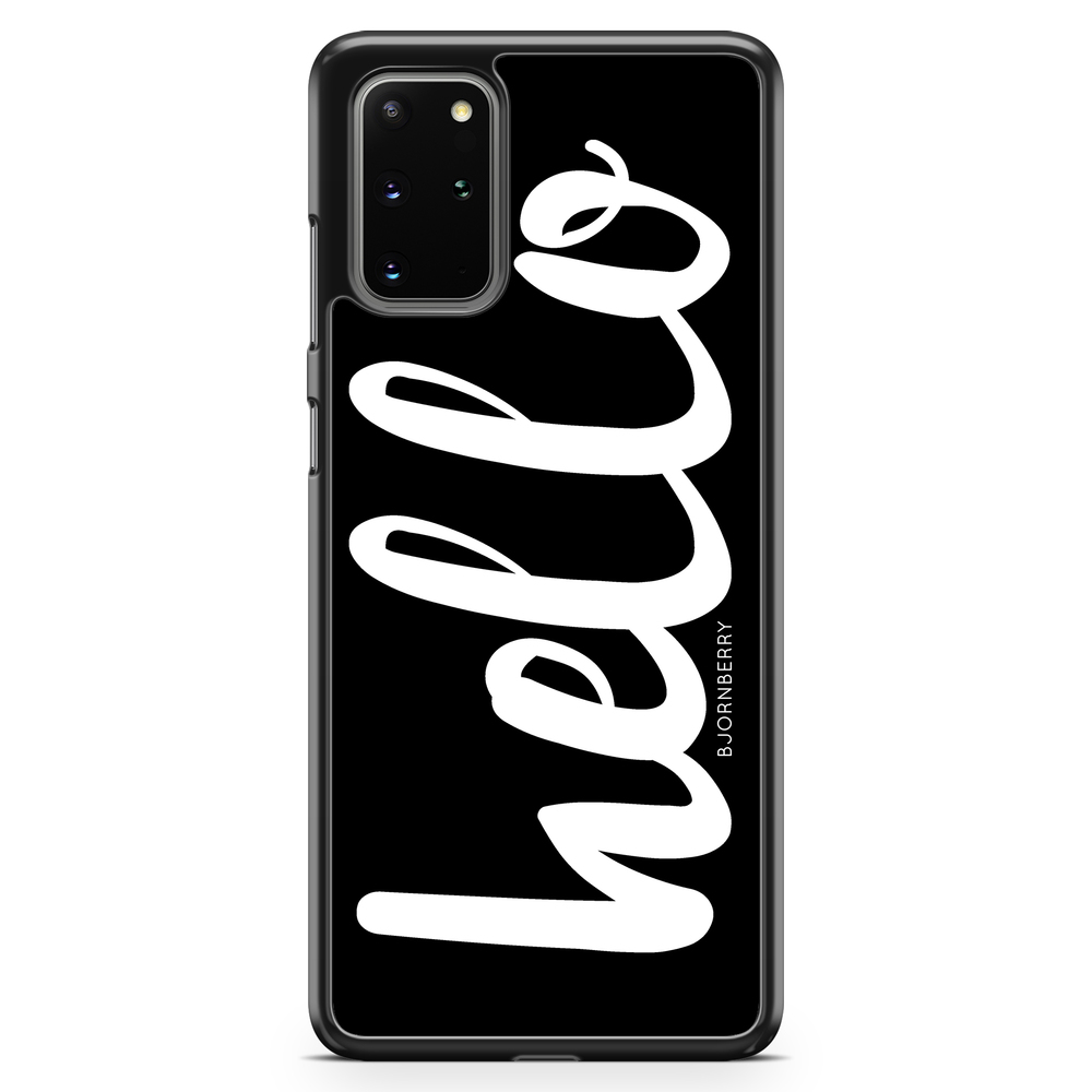 Samsung Galaxy S20 Plus Case - Hello White