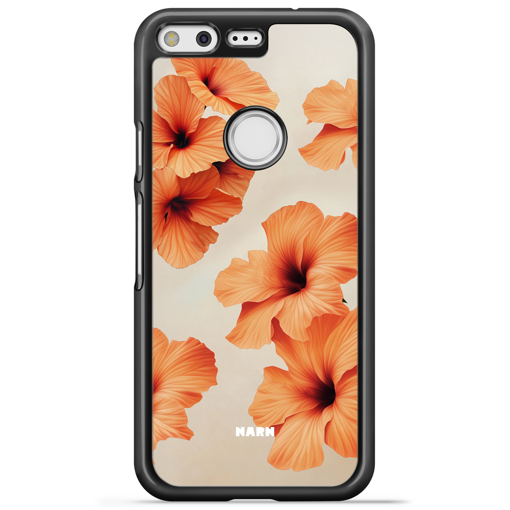 Google Pixel Case - Hibiscus Era - Papaya