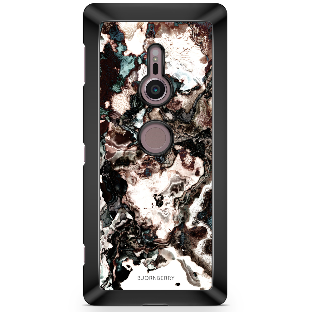 Sony Xperia XZ2 Case  - Marble Brown