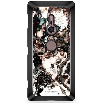 Sony Xperia XZ2 Skal - Brun Marmor