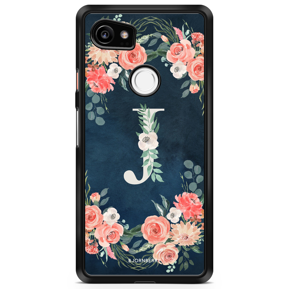 Google Pixel 2 XL Case - Monogram J