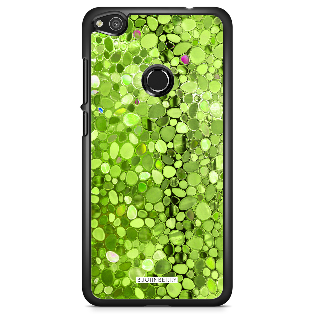 Huawei Honor 8 Lite Case - Stained Glass Green