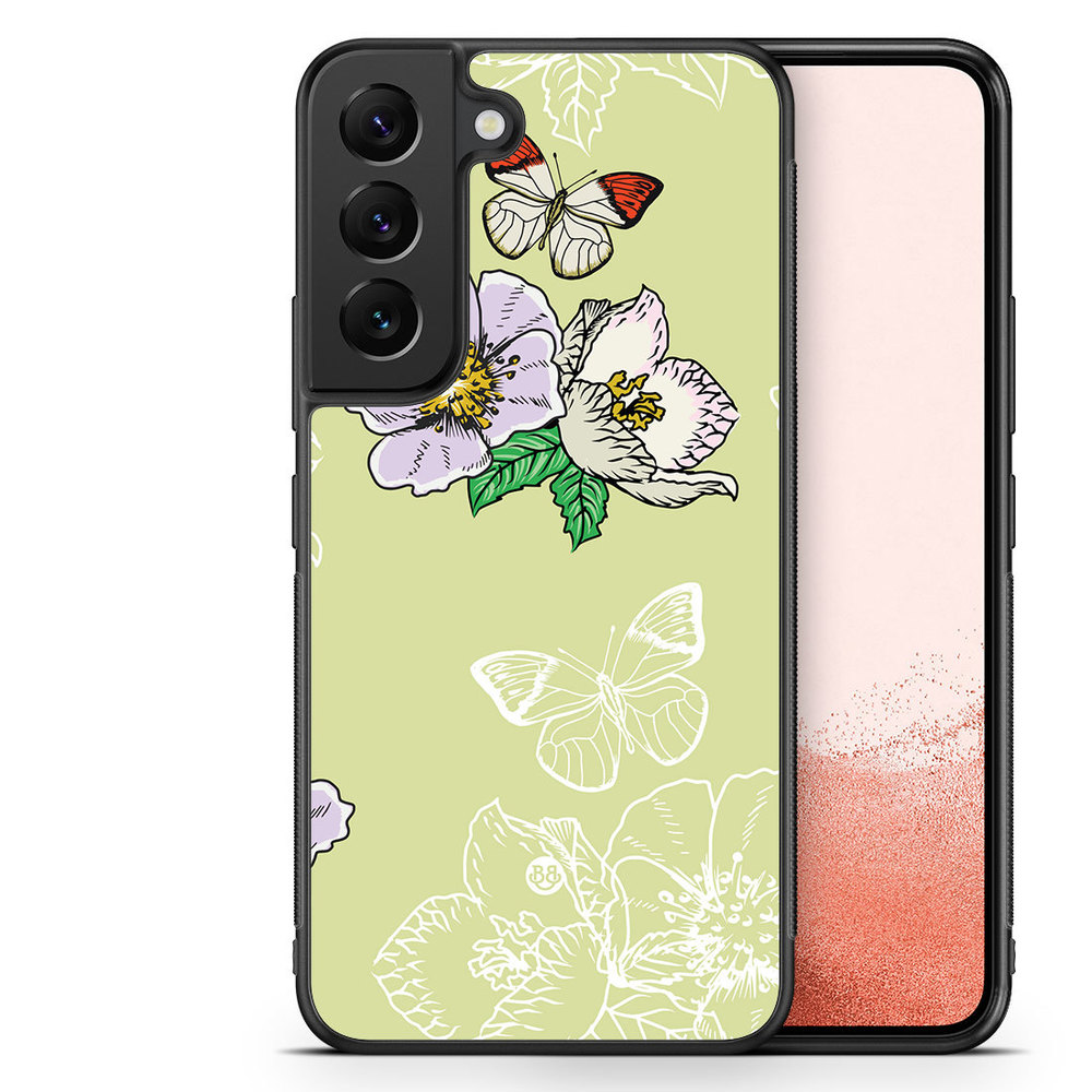 Samsung Galaxy S22 Plus 5G Case - Butterfly Flower