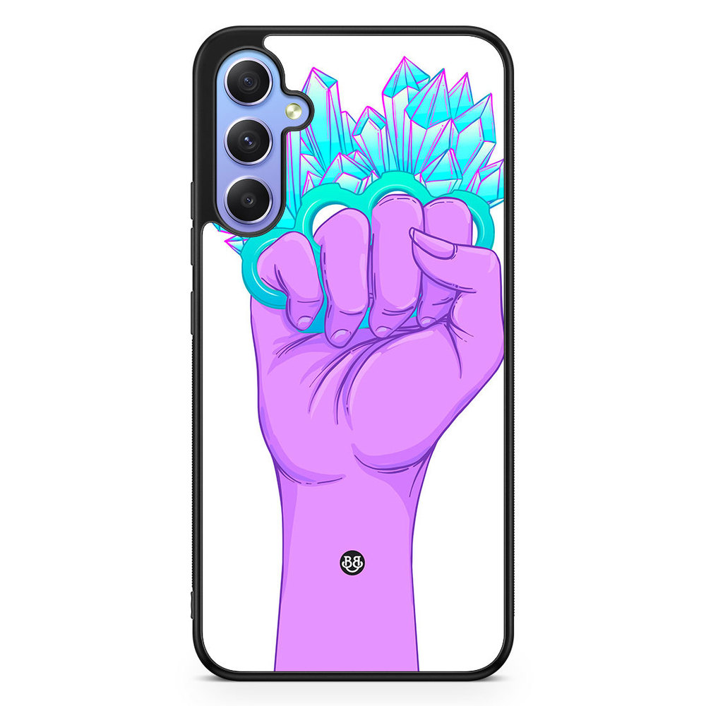 Samsung Galaxy A34 5G Case - Crystal Knuckles