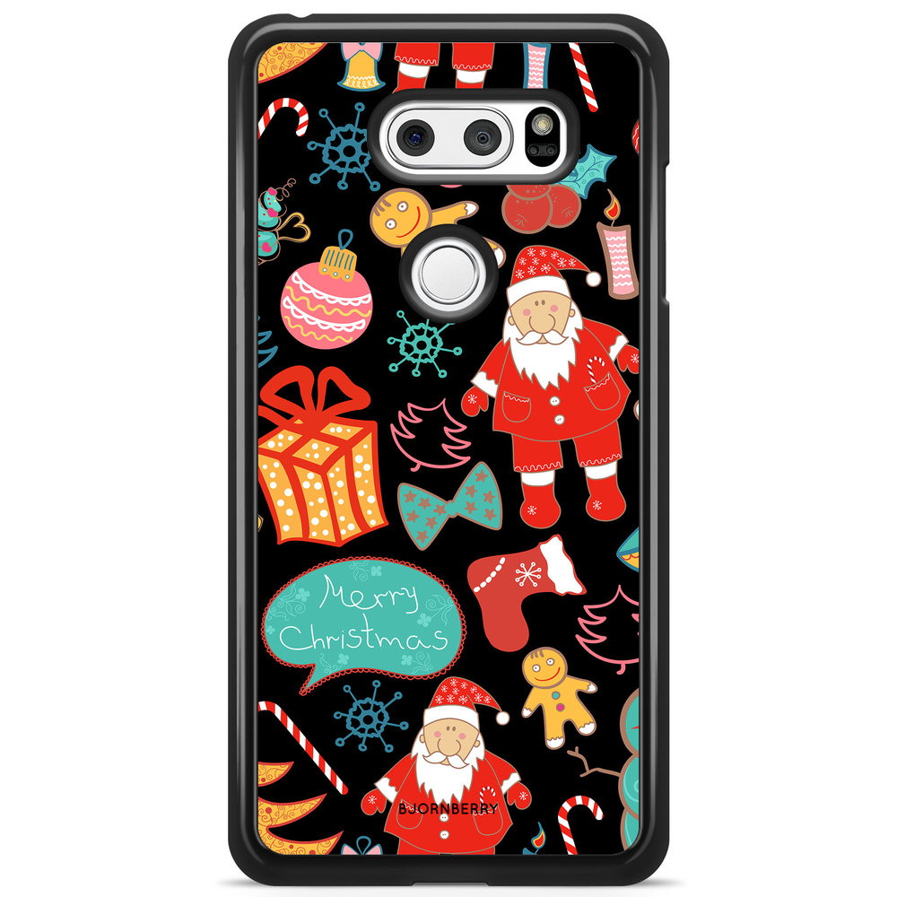 LG V30 Case - Christmas Pattern