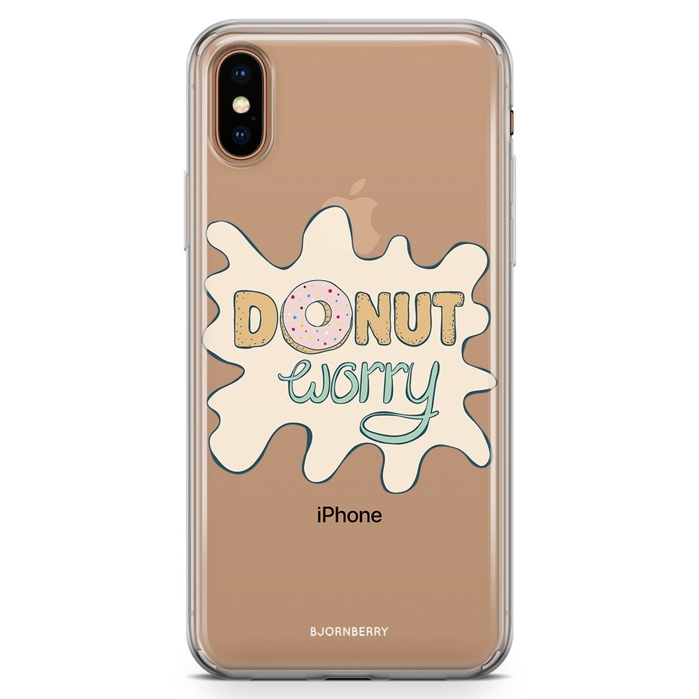 iPhone Xs Max Fashion Skal - Donut Worry