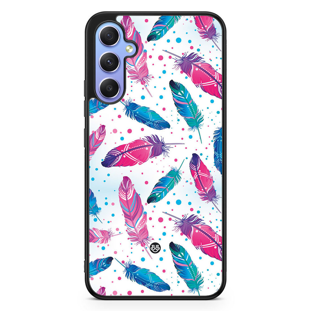 Samsung Galaxy A34 5G Case - Feathers