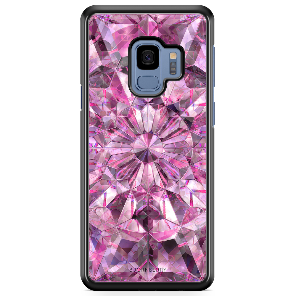 Samsung Galaxy S9 Case - Pink Crystals
