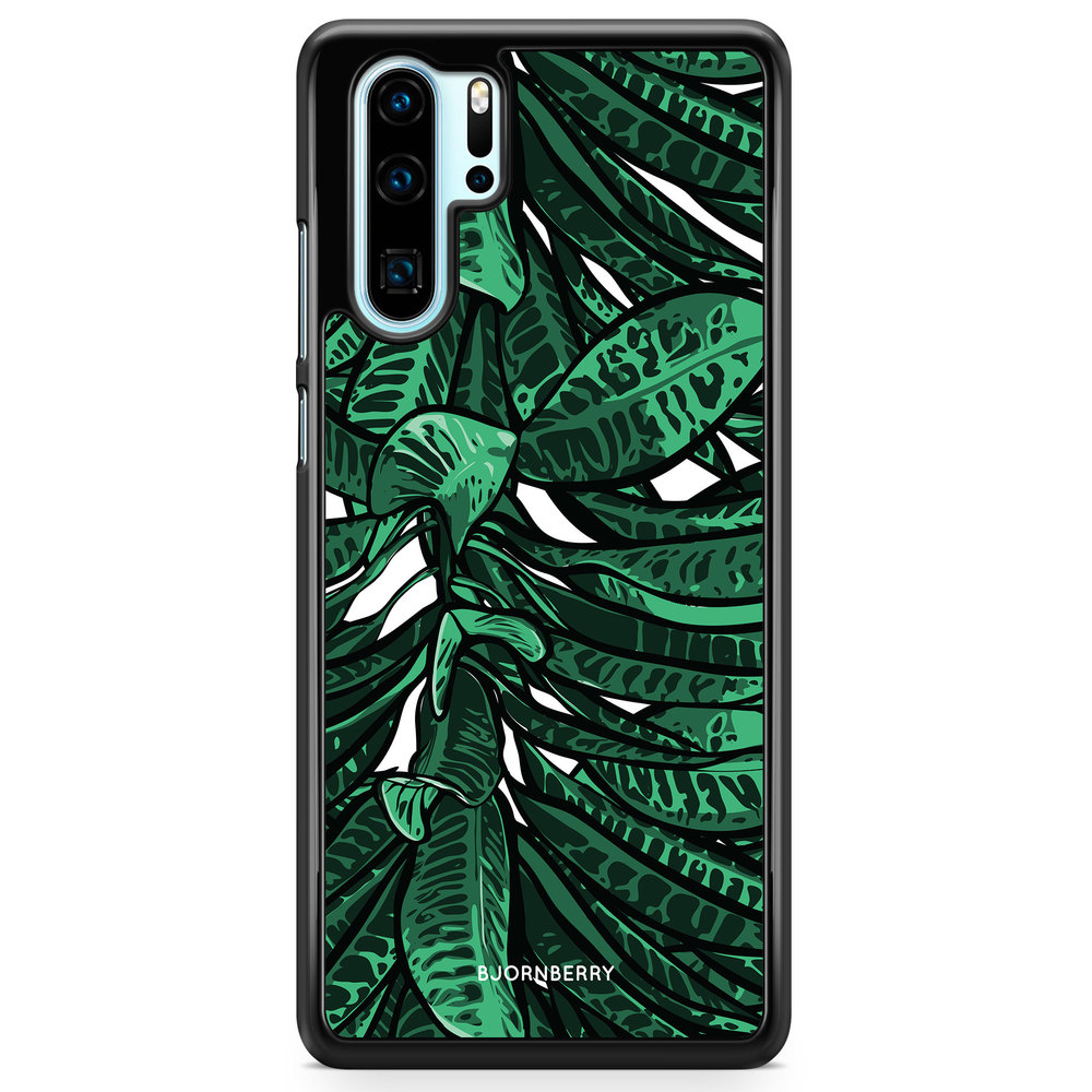 Huawei P30 Pro Case - Tropical Leaves
