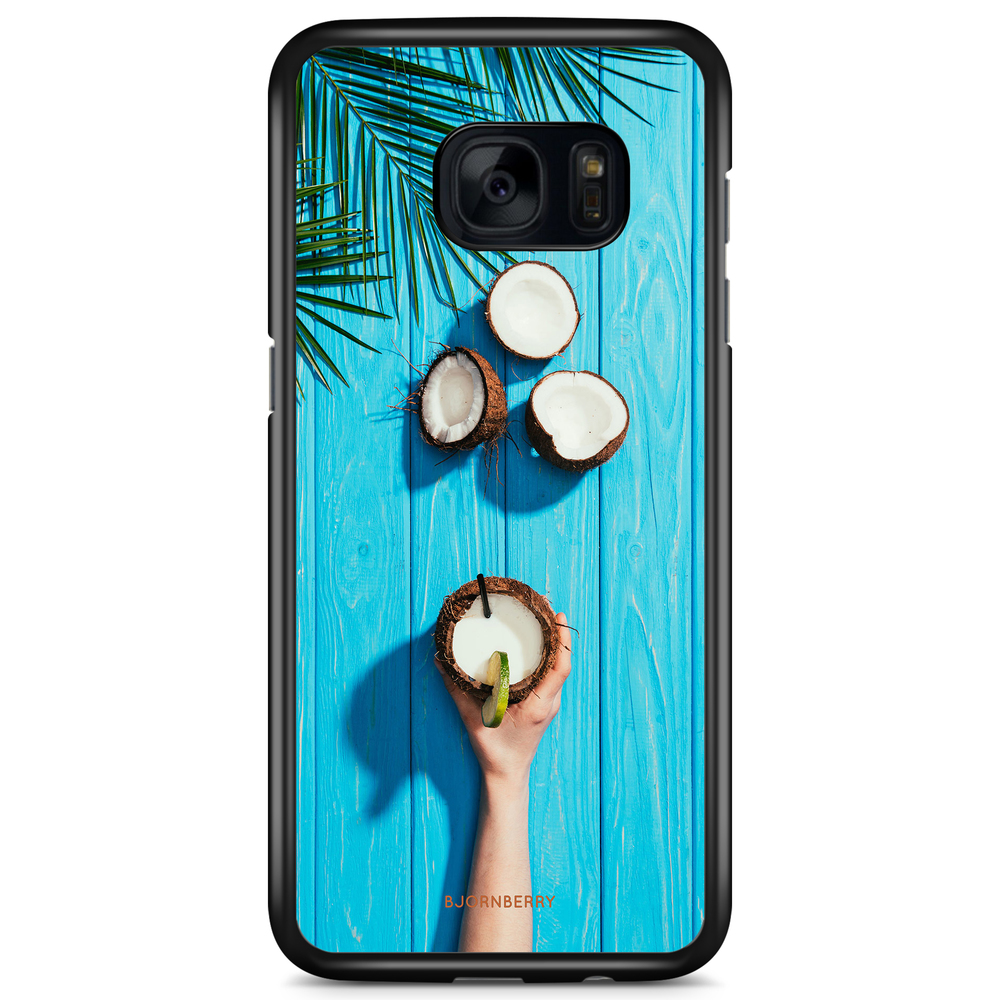 Samsung Galaxy S7 Case - Coconut Drink