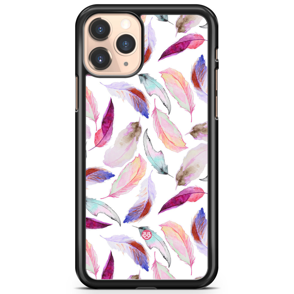 iPhone 11 Pro Case - Watercolor Feathers