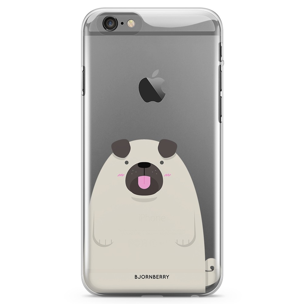iPhone 6/6s TPU Case - Fat Pug