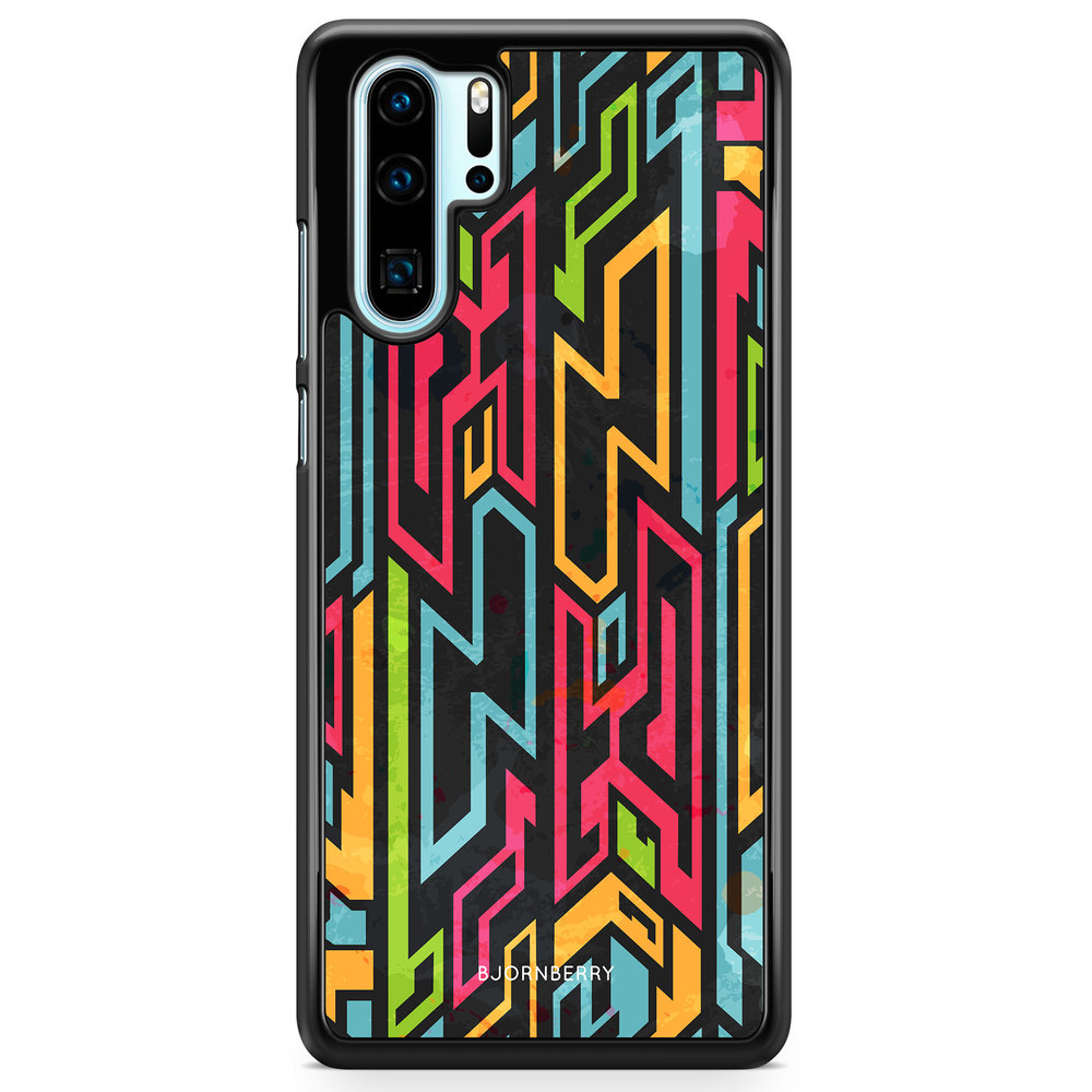 Huawei P30 Pro Case - Colored Tribal
