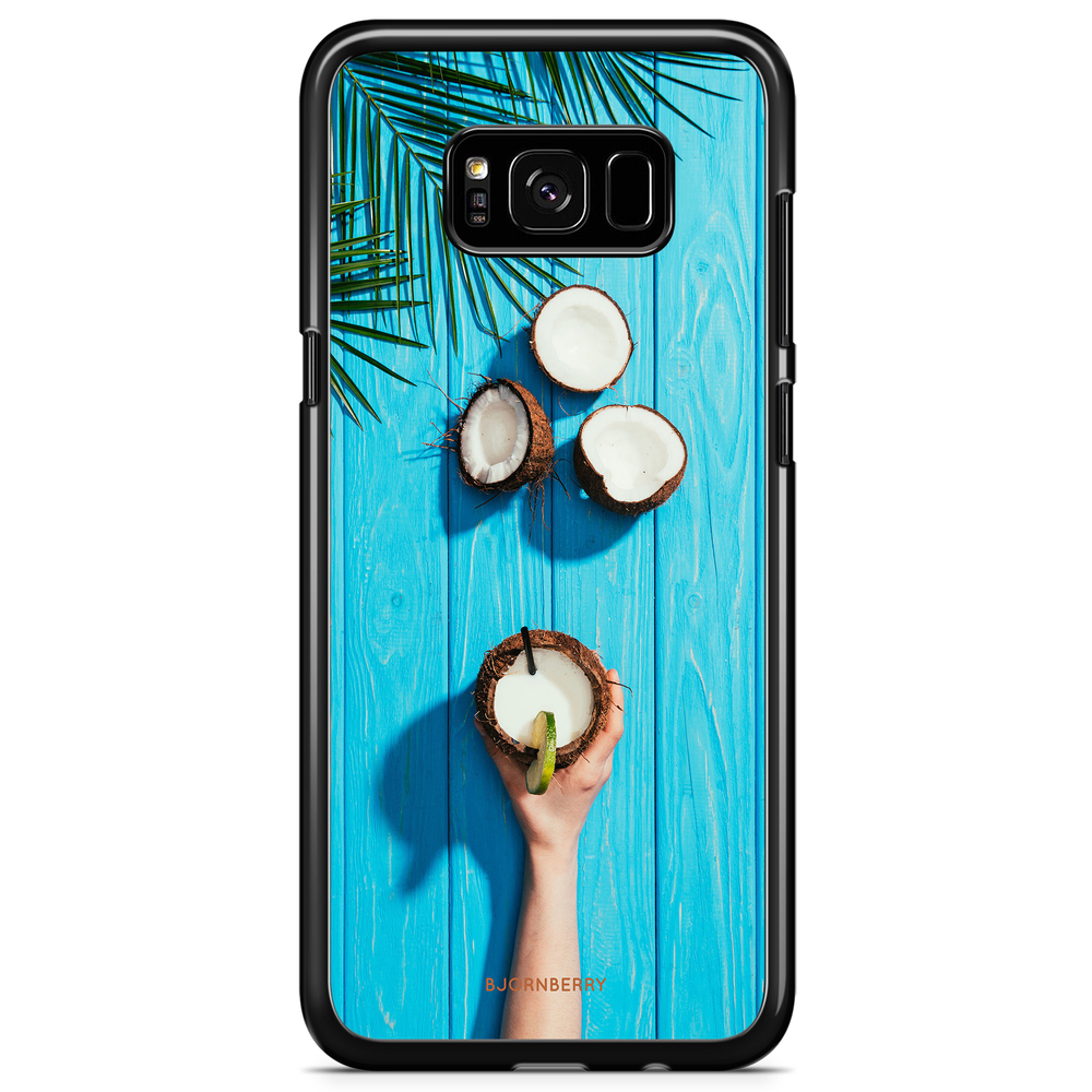 Samsung Galaxy S8 Plus Case - Coconut Drink