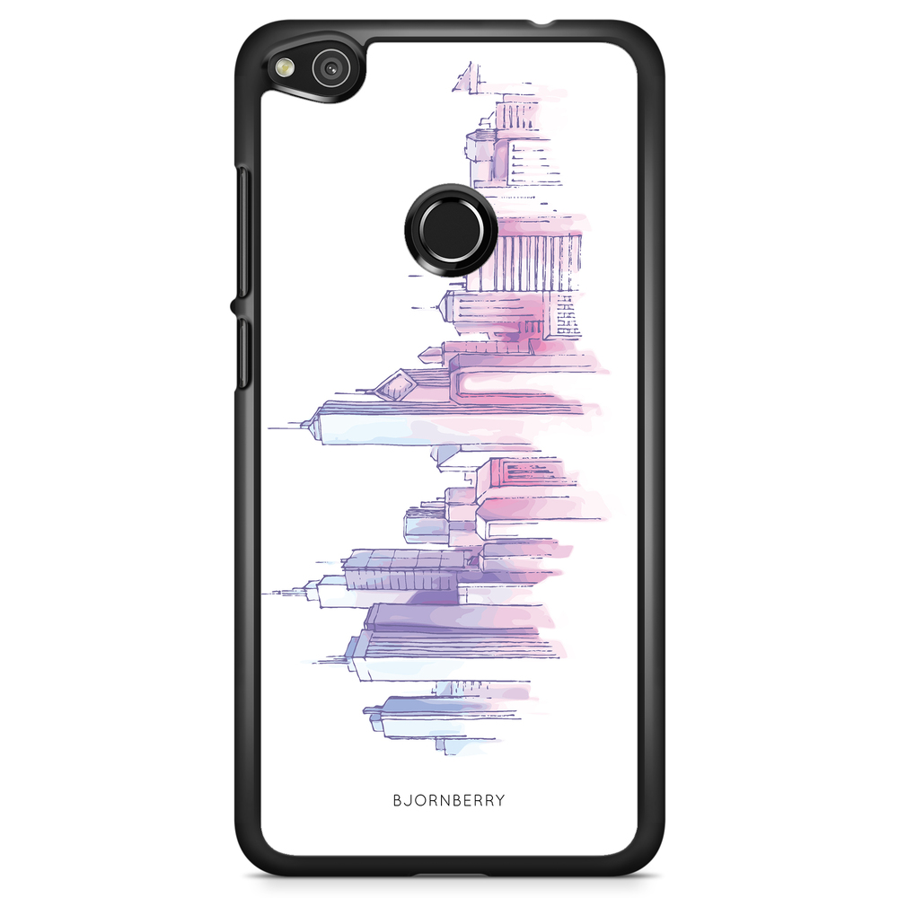 Huawei Honor 8 Lite Case - Watercolor Skyline