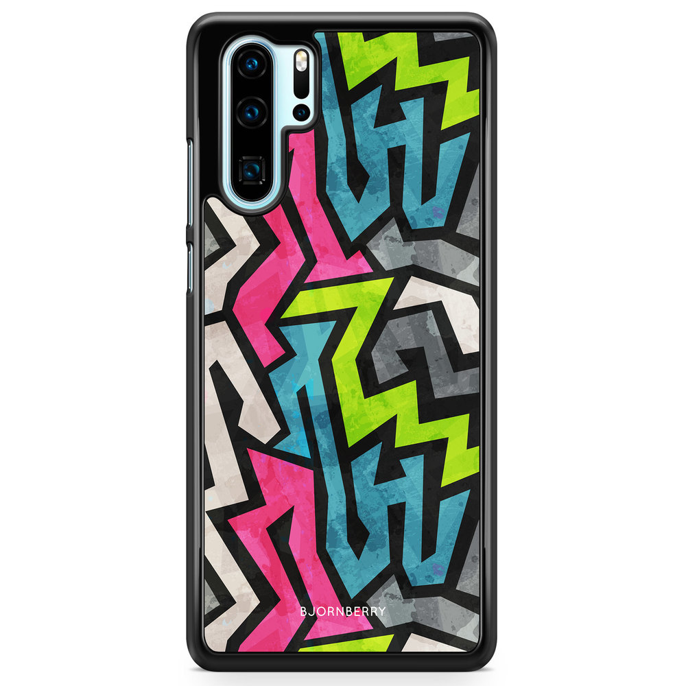 Huawei P30 Pro Case - Grunge Graffiti