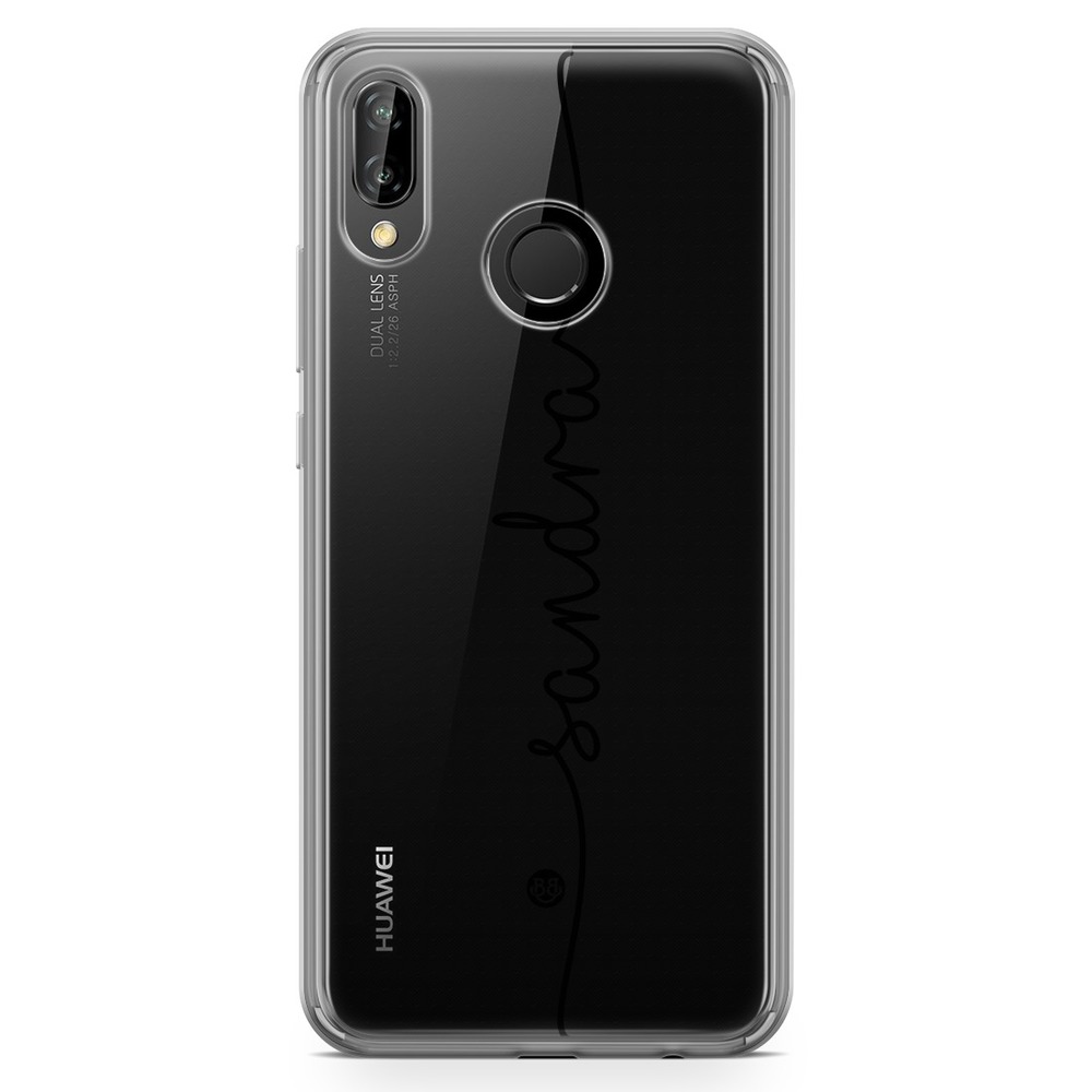 Huawei P20 Lite Fashion Custom Case - Centered Name