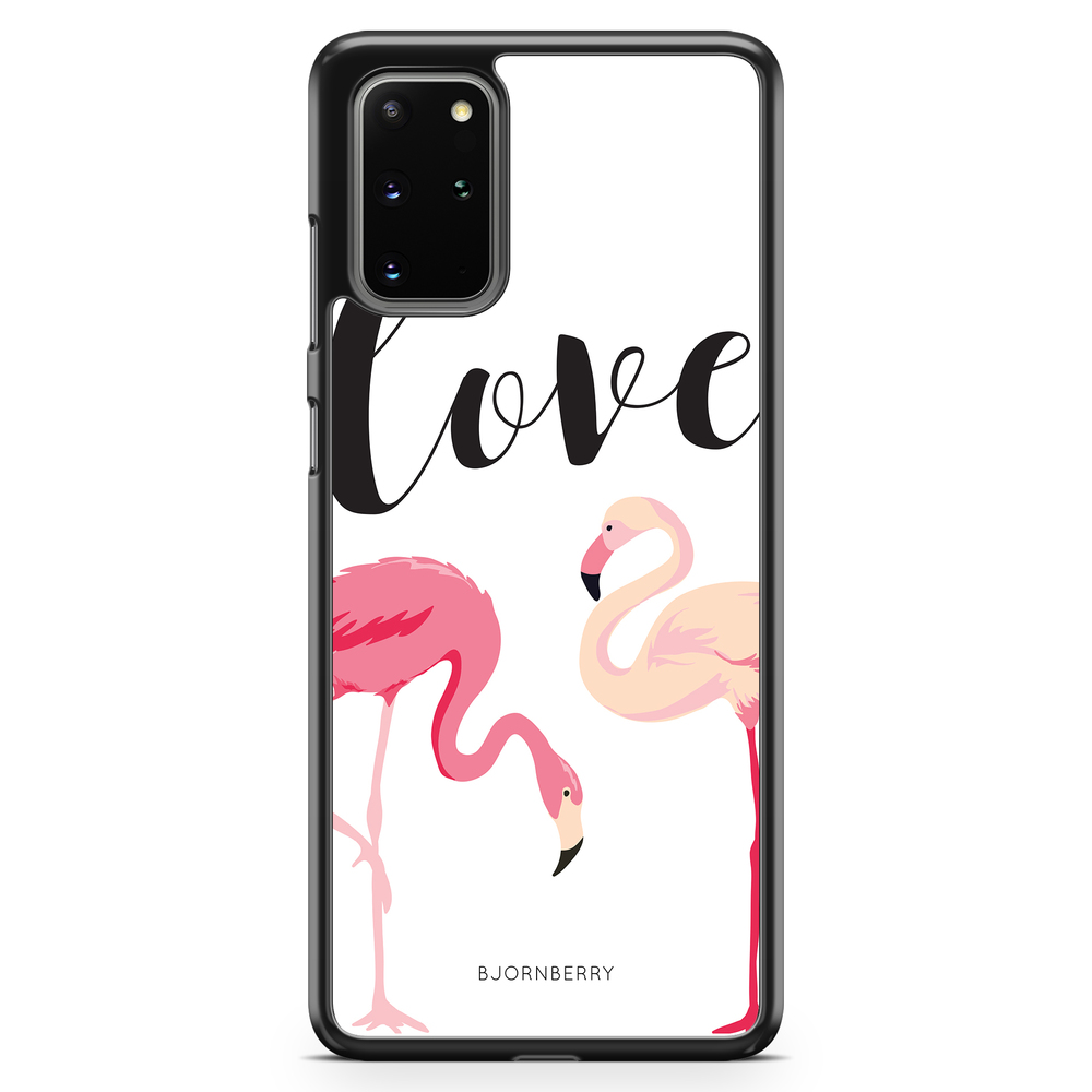 Samsung Galaxy S20 Plus Case - Love Flamingo