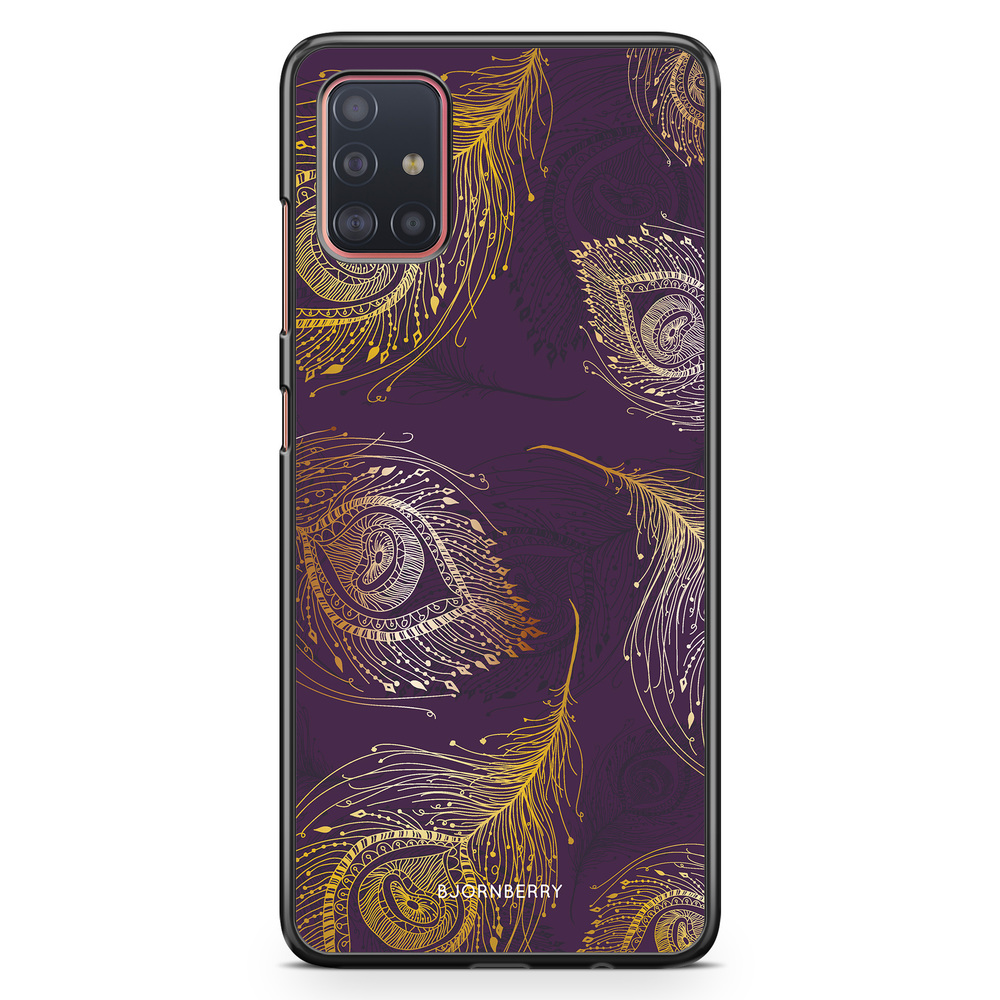 Samsung Galaxy A51 Case - Peacock Feathers