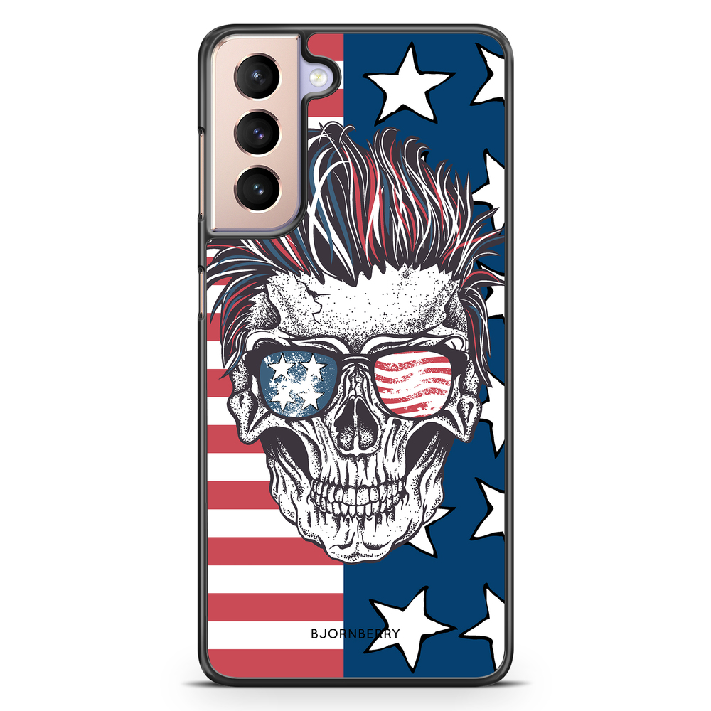 Samsung Galaxy S21 Case - USA Skull